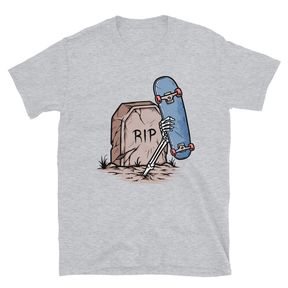 Skate till death Fit Unisex Softstyle T-Shirt