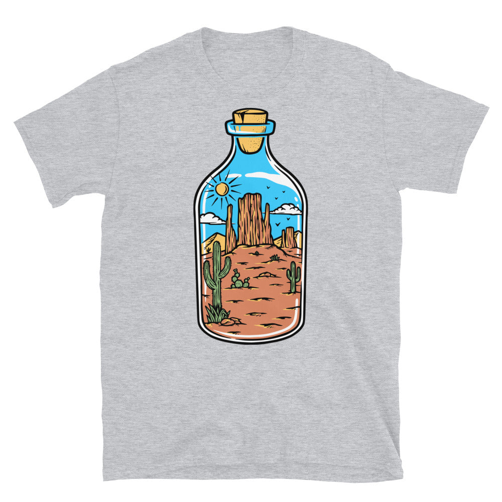 Desert Landscape in a Bottle - Fit Unisex Softstyle T-Shirt