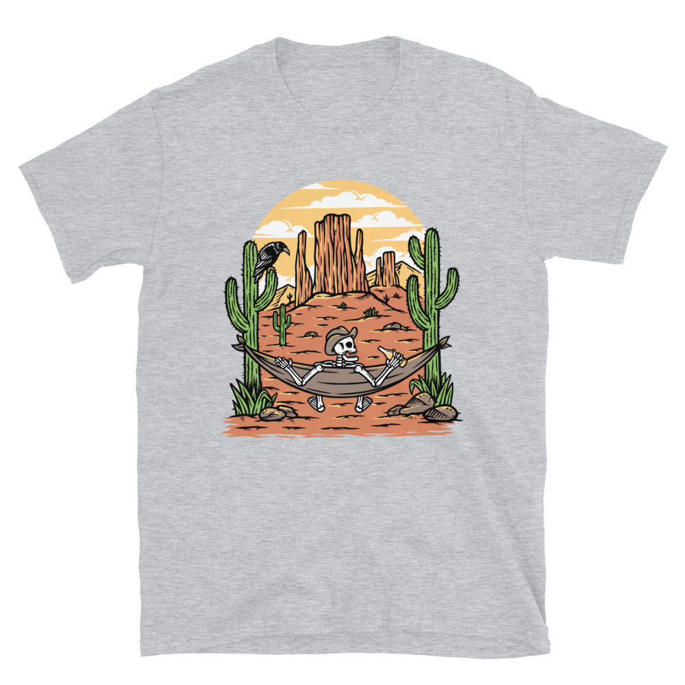 take time to chill in the desert Fit Unisex Softstyle T-Shirt