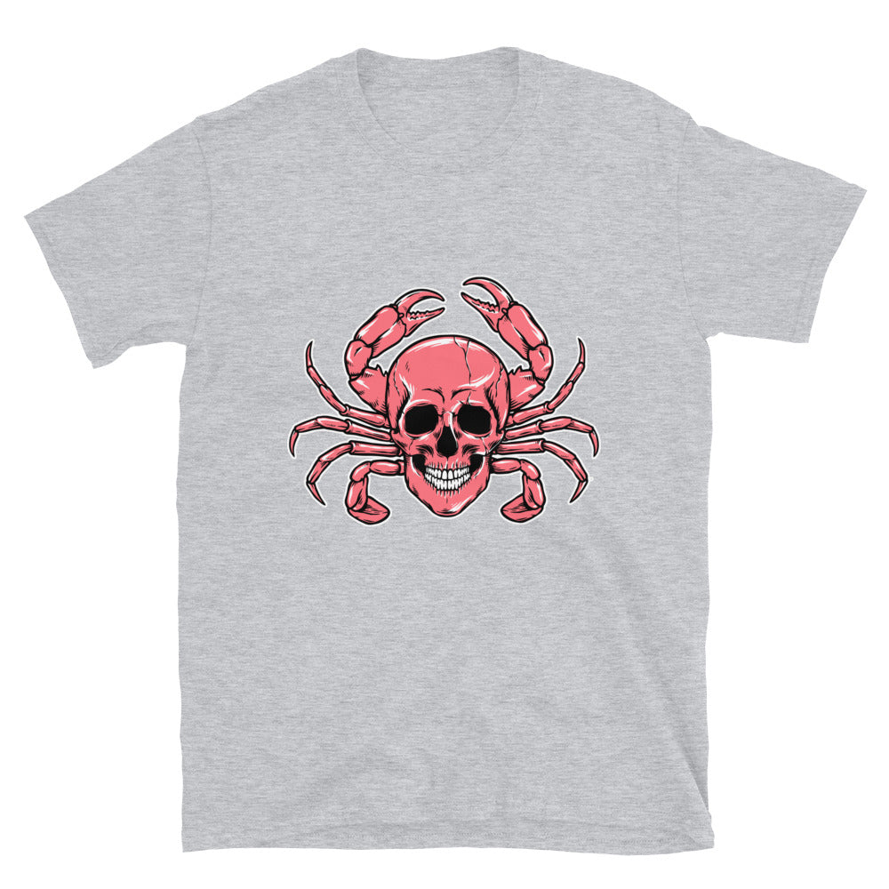 Scary crab skull Fit Unisex Softstyle T-Shirt