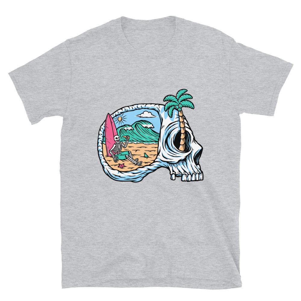 Relax your mind on the beach Fit Unisex Softstyle T-Shirt