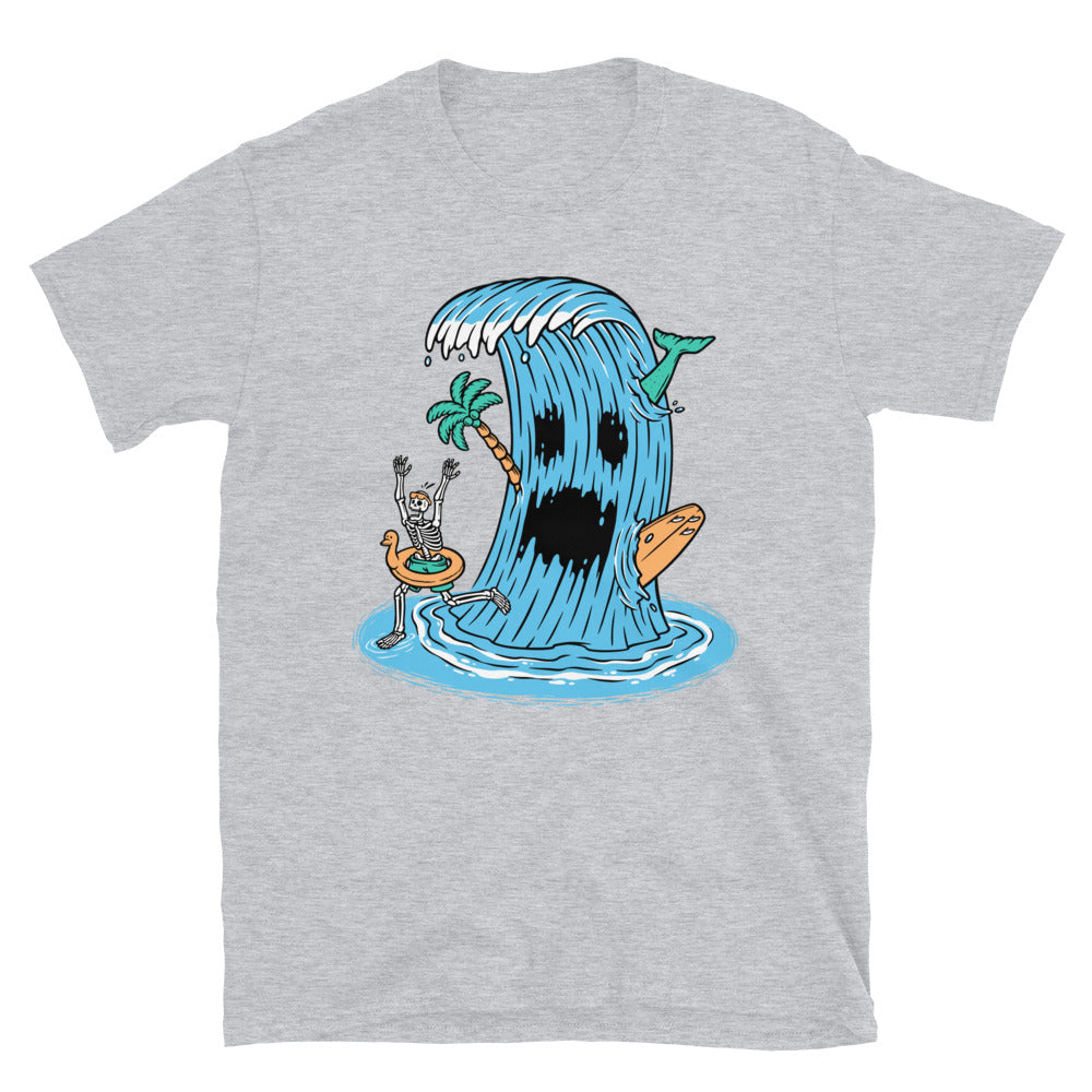 Monster waves Fit Unisex Softstyle T-Shirt