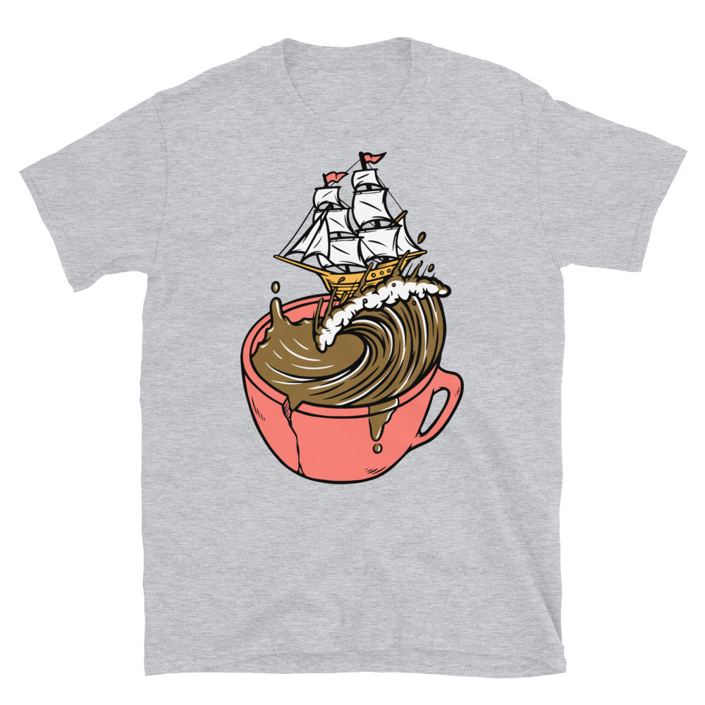 Sail coffee Fit Unisex Softstyle T-Shirt