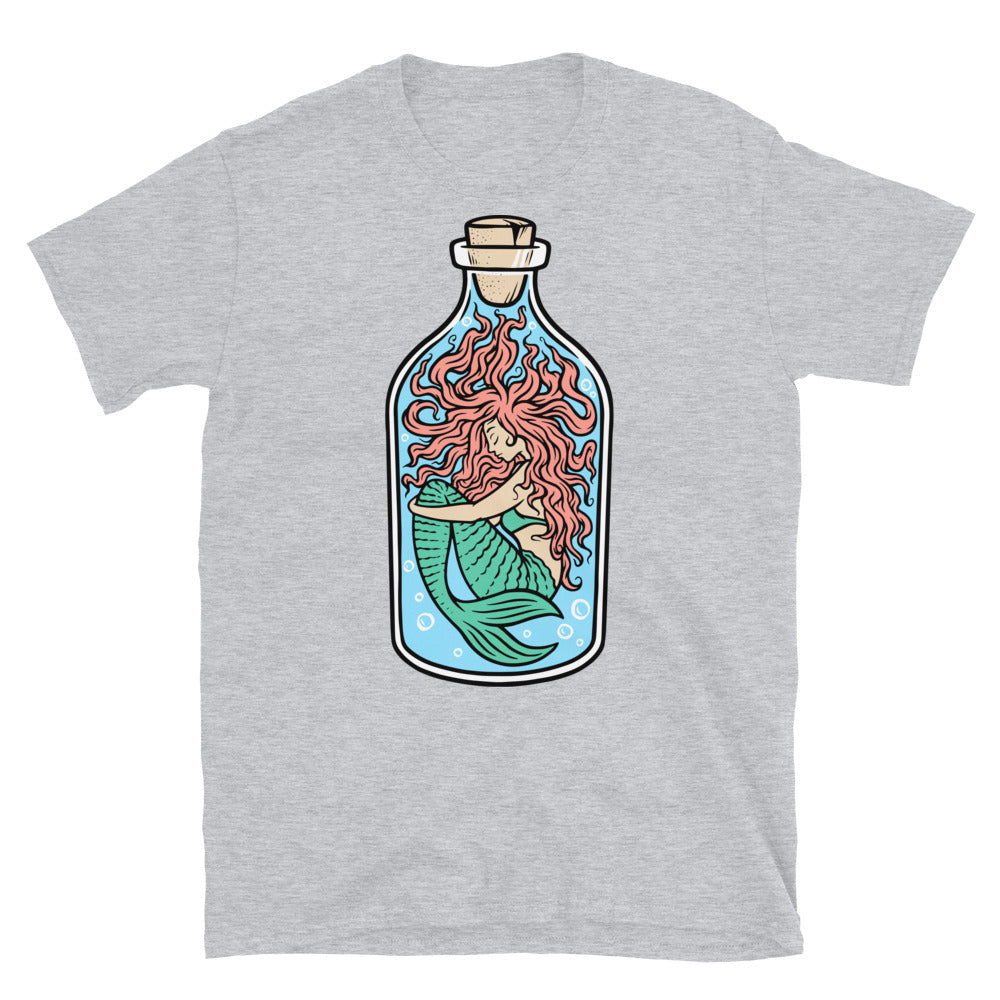 Mermaid in the bottle Fit Unisex Softstyle T-Shirt