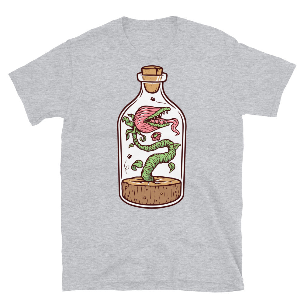 Monster plant in a bottle Fit Unisex Softstyle T-Shirt