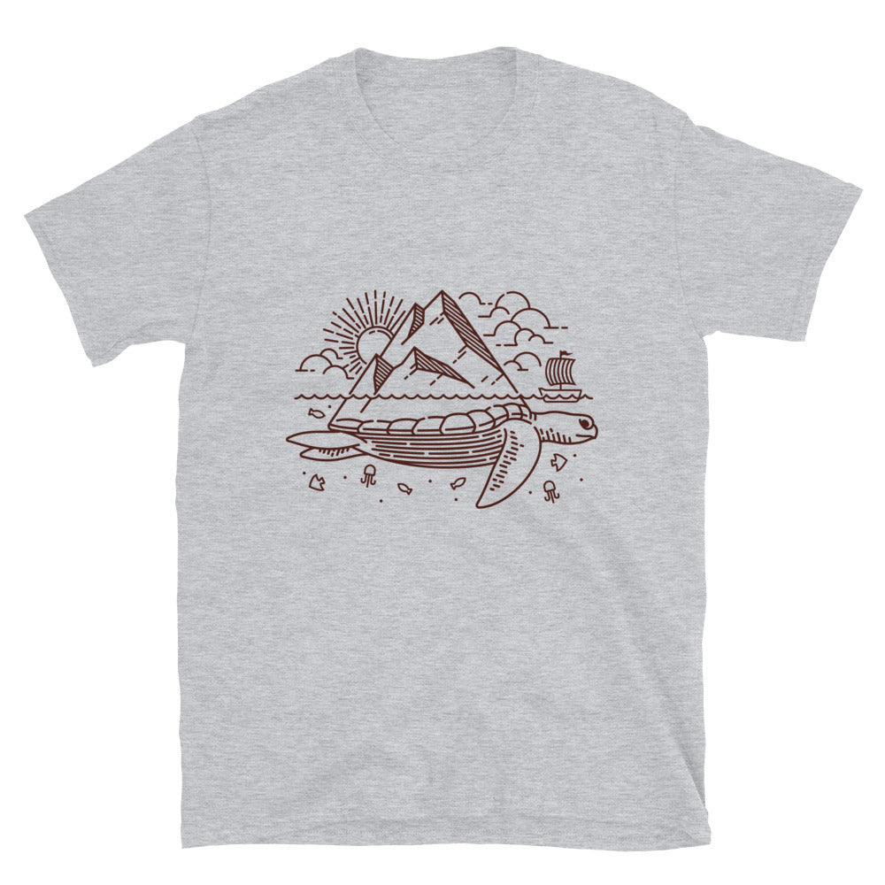 Turtle island Fit Unisex Softstyle T-Shirt