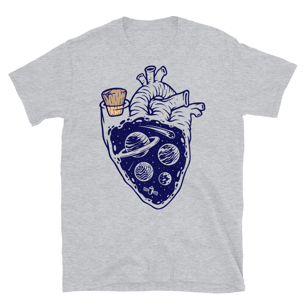 the universe in my heart Fit Unisex Softstyle T-Shirt