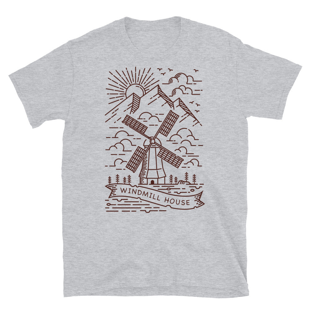 Windmill house Fit Unisex Softstyle T-Shirt