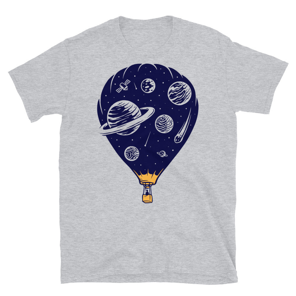 Heißluftballon, Raumfahrt Fit Unisex Softstyle T-Shirt