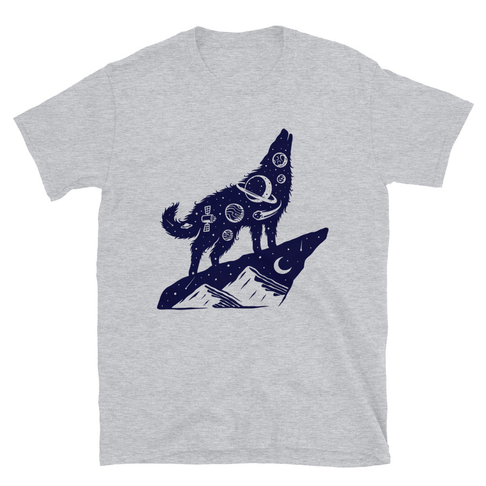 Space wolf Fit Unisex Softstyle T-Shirt