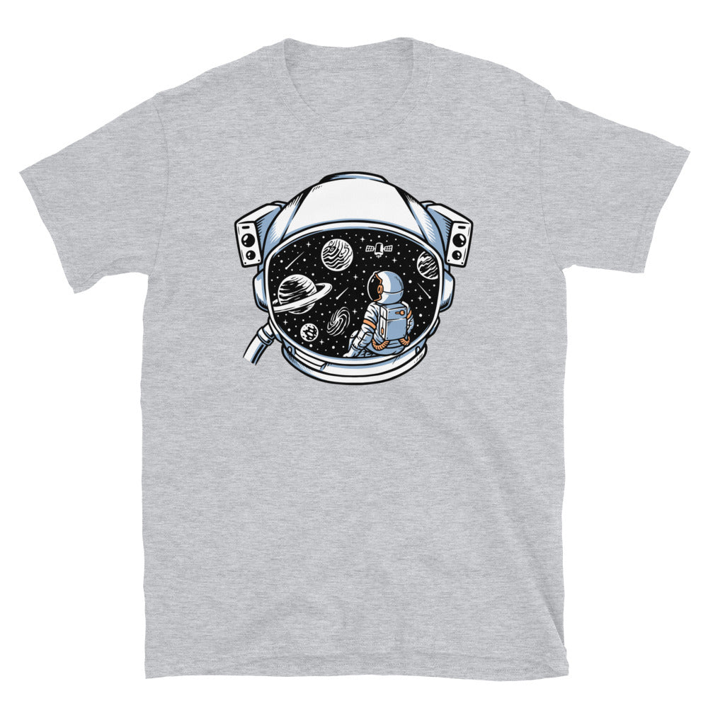 Astronaut Sitting Contemplating - Fit Unisex Softstyle T-Shirt