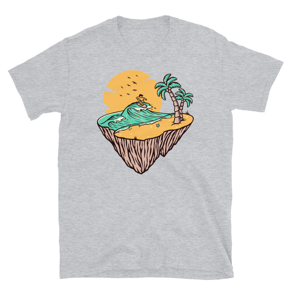 Beach Island - Fit Unisex Softstyle T-Shirt