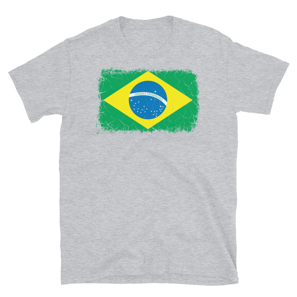 Bandera brasileña - Camiseta unisex Softstyle