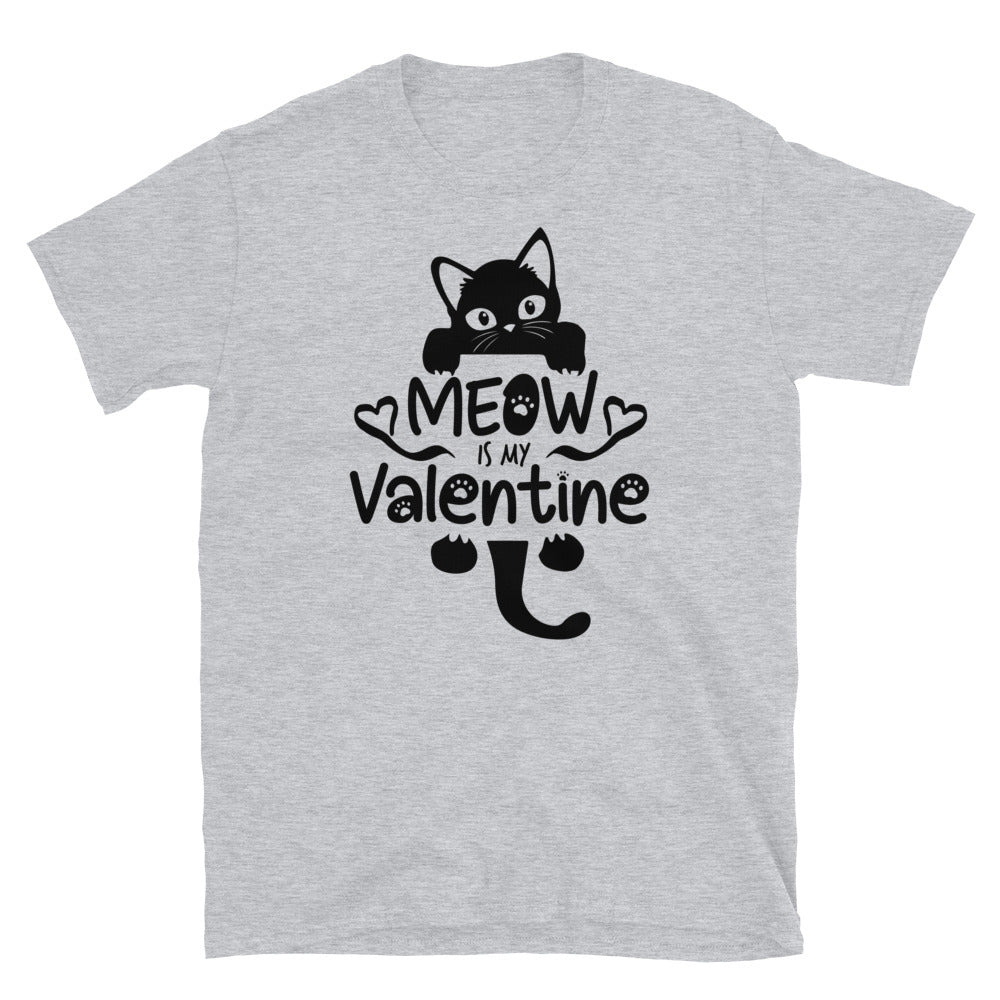 Cat is My Valentine - Fit Unisex Softstyle T-Shirt