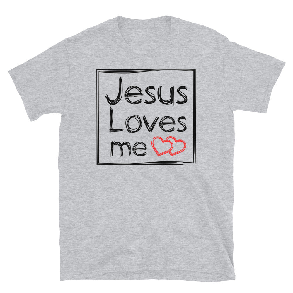 Jesus Loves me - Fit Unisex Softstyle T-Shirt