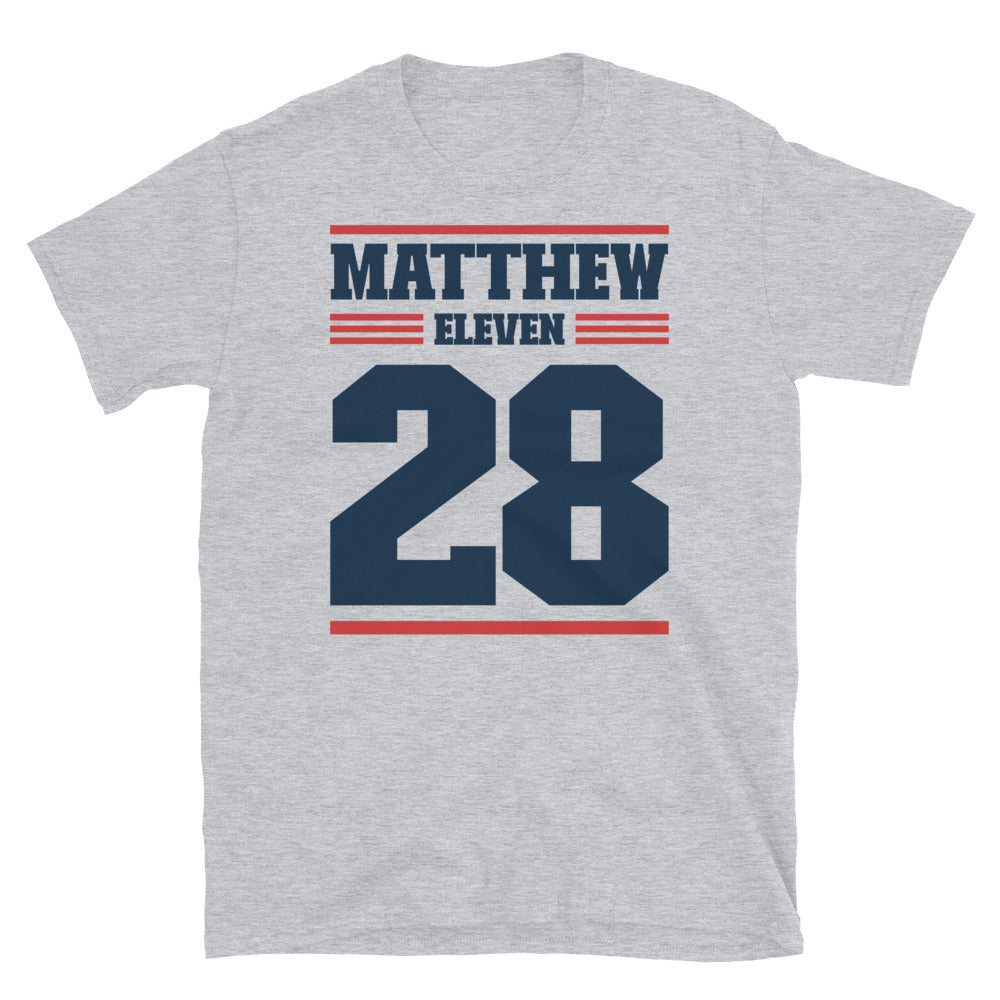 Matthew 1128 Christian Fit Unisex Softstyle T-Shirt