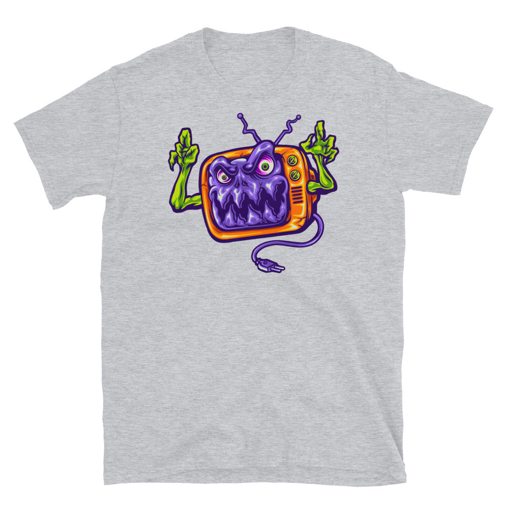 Monster TV Terror Fit Unisex Softstyle T-Shirt