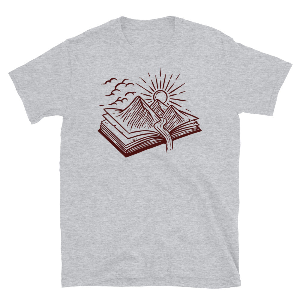 Nature book Fit Unisex Softstyle T-Shirt