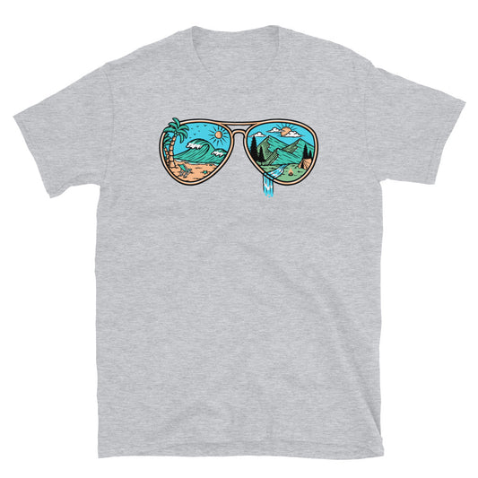 Natural glasses Fit Unisex Softstyle T-Shirt