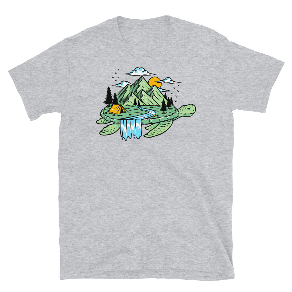 Nature turtle Fit Unisex Softstyle T-Shirt