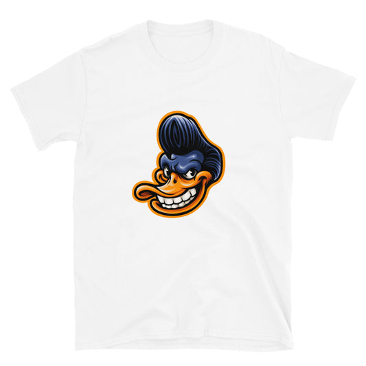 Smile Duck Head Mascot Craft Fit Unisex Softstyle T-Shirt