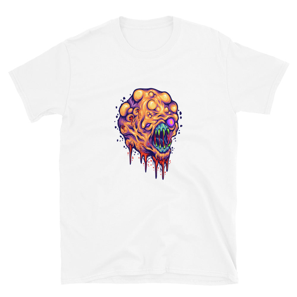 Spooky alien brain monster Fit Unisex Softstyle T-Shirt