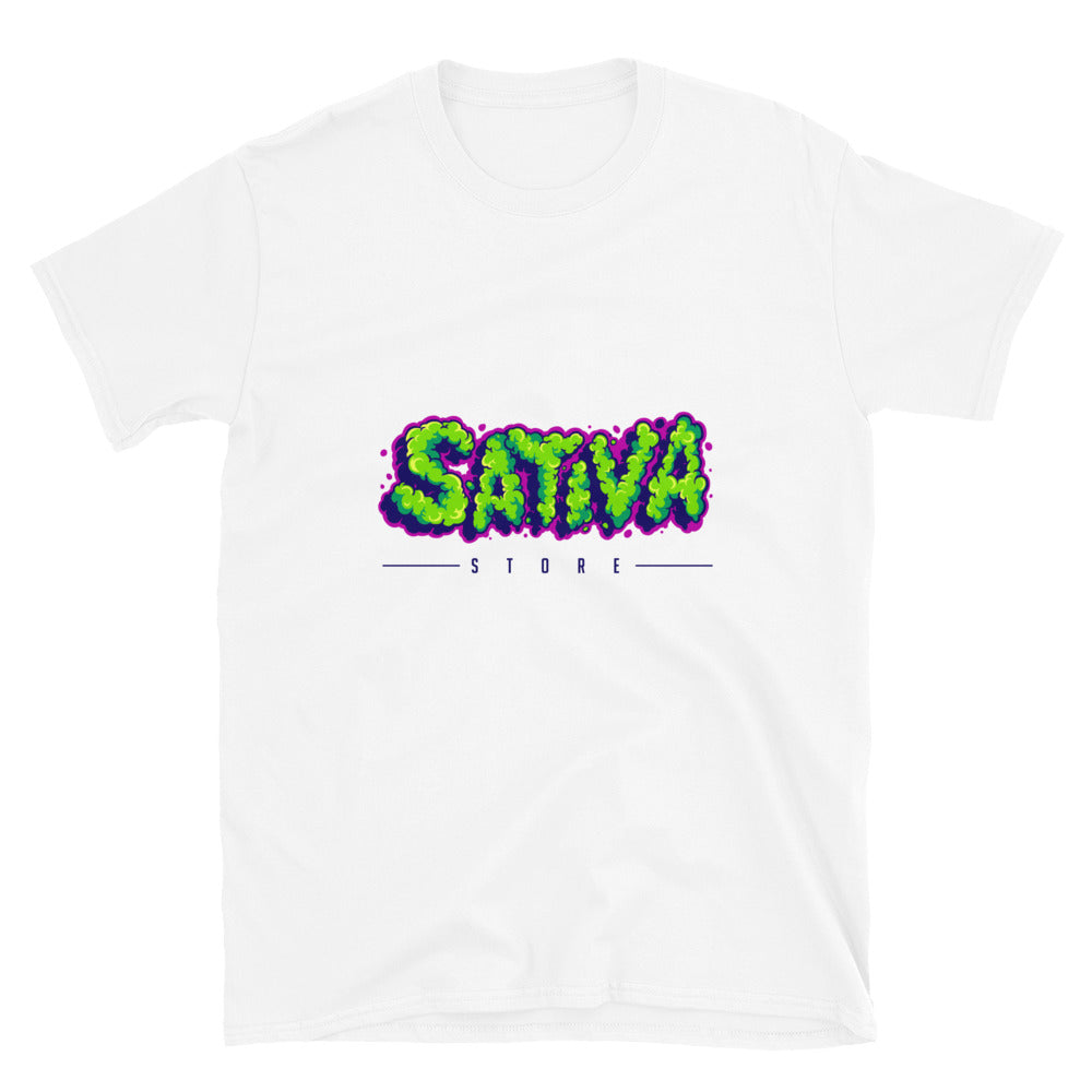 Sativa Decorative Text, Fit Unisex Softstyle T-Shirt