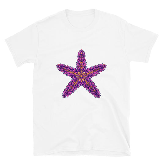 Starfish luxury vintage ornament Fit Unisex Softstyle T-Shirt