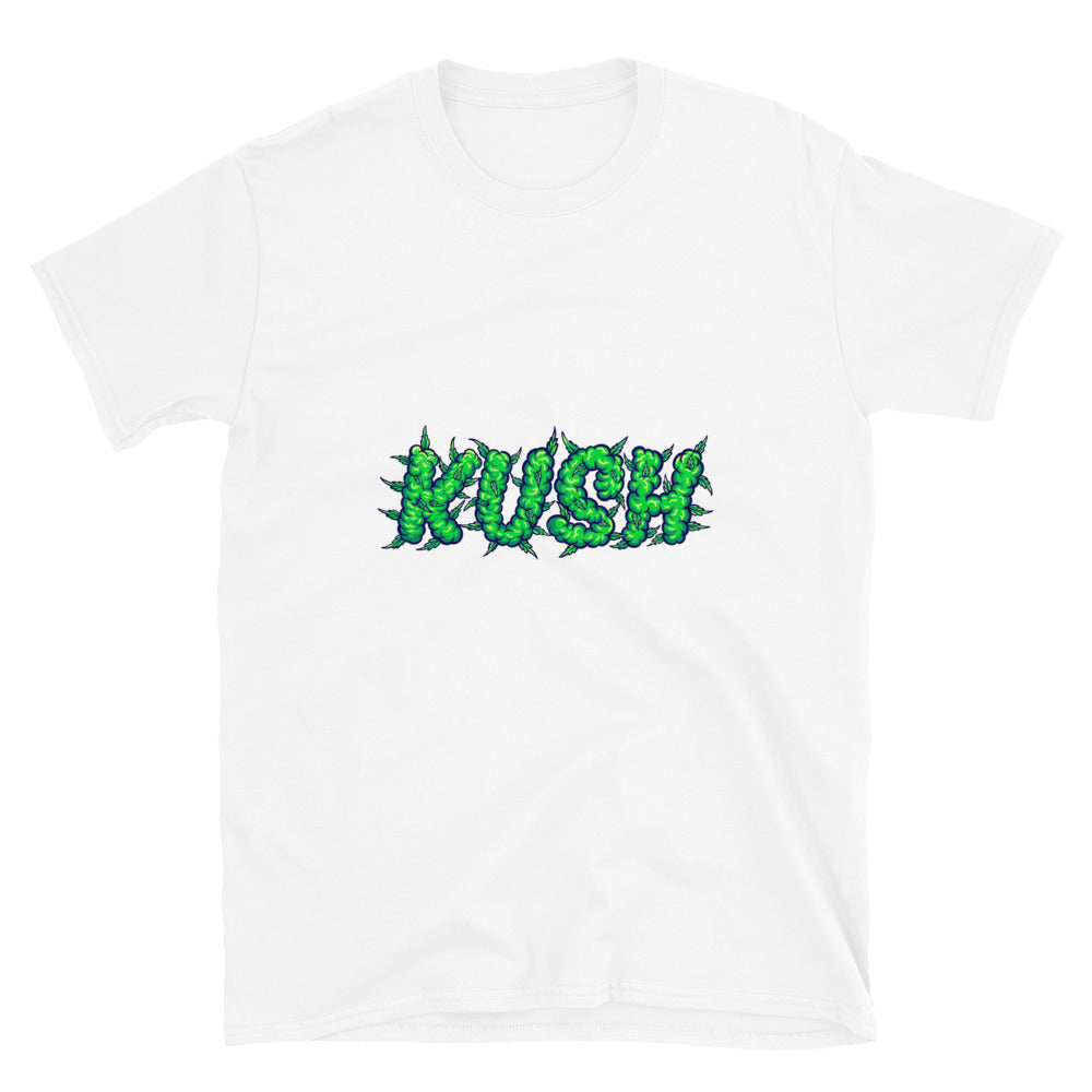 Word lettering kush smoke Fit Unisex Softstyle T-Shirt