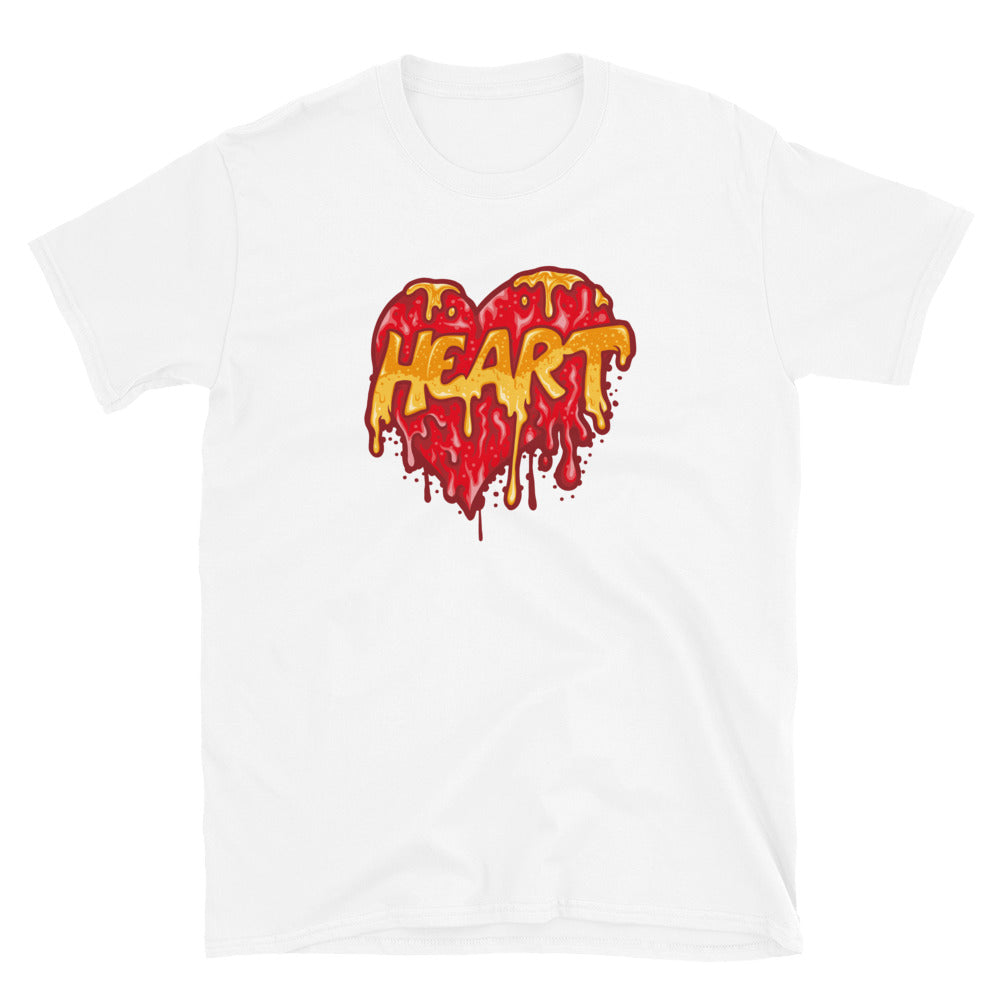 Valentine Heart Love Melt Fit Unisex Softstyle T-Shirt