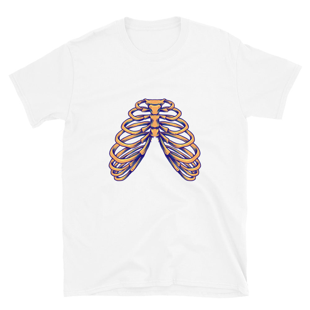 Ribcage Anatomy Human Bones Fit Unisex Softstyle T-Shirt