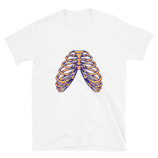 Anatomía de la caja torácica Huesos humanos Fit Camiseta unisex Softstyle