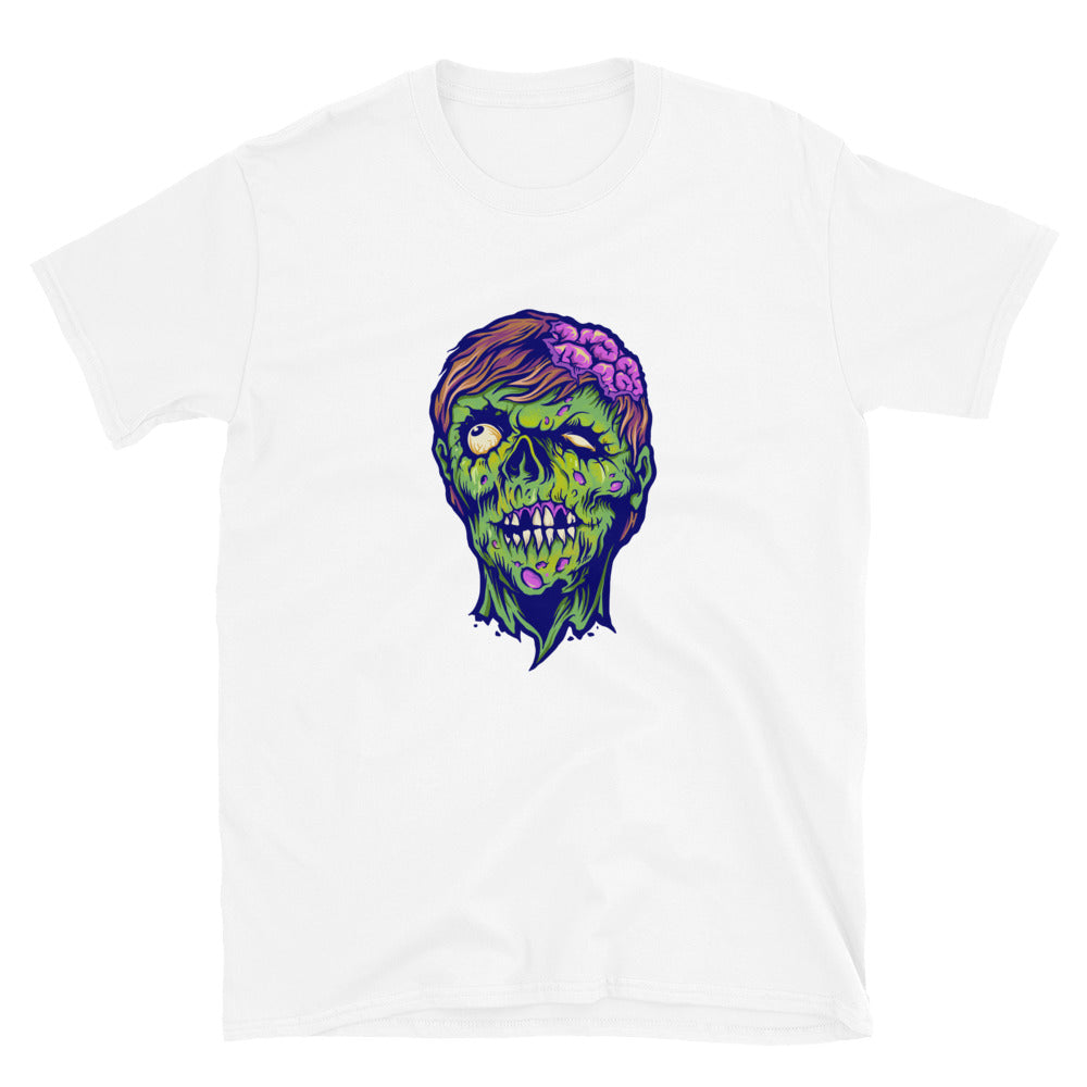Vintage Zombie Horror Fit Unisex Softstyle T-Shirt