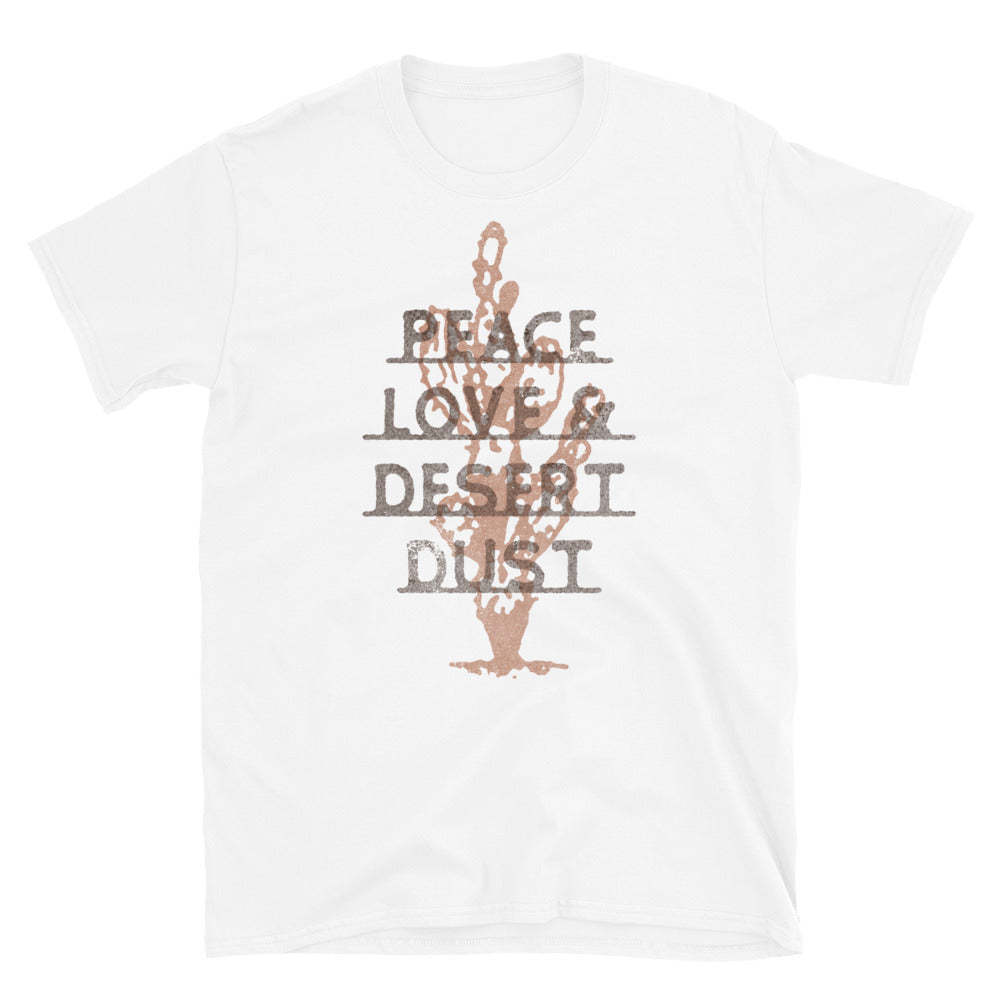 Wanderlust and Desert Dust Cactus Fit Unisex Softstyle T-Shirt