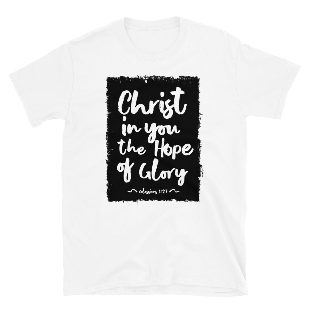 Christ in You Hope of Glory - Fit Unisex Softstyle T-Shirt