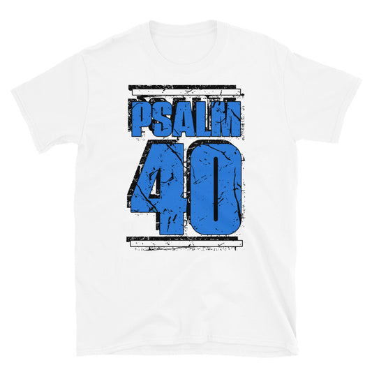 Psalm 40 Christian Fit Unisex Softstyle T-Shirt