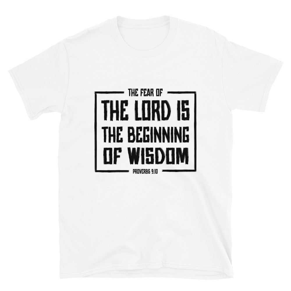 Proverbs 9 10 Gospel Fit Unisex Softstyle T-Shirt