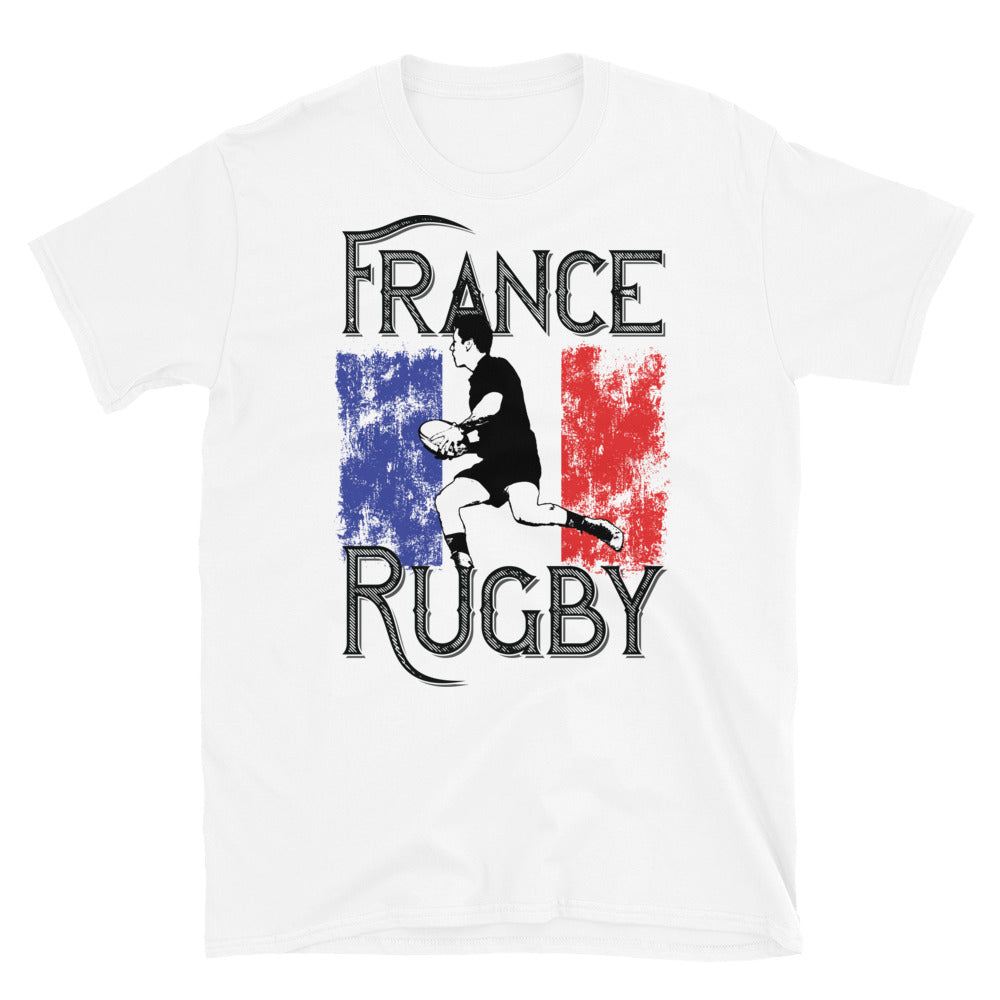 France Rugby - Fit Unisex Softstyle T-Shirt