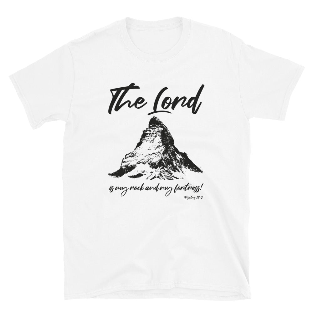 The Lord is my Rock Psalm Fit Unisex Softstyle T-Shirt