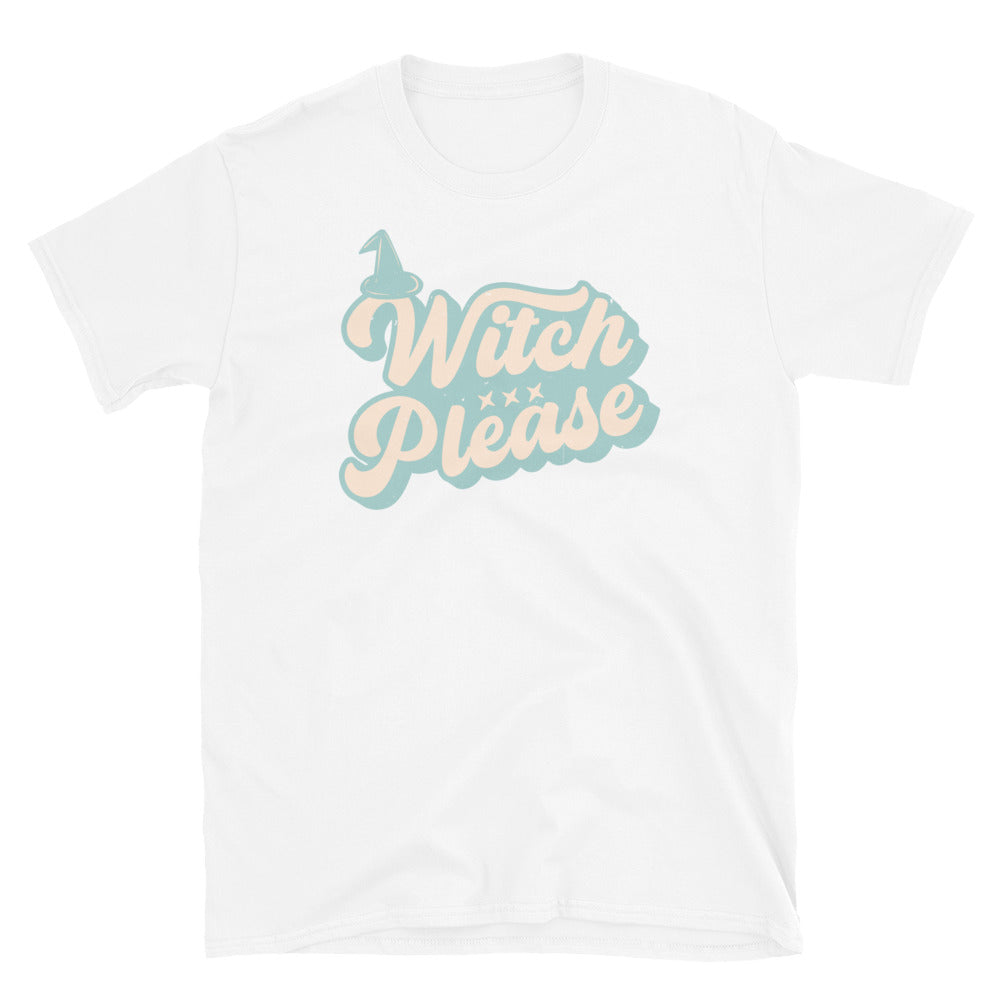Witch Please Retro Halloween Fit Unisex Softstyle T-Shirt
