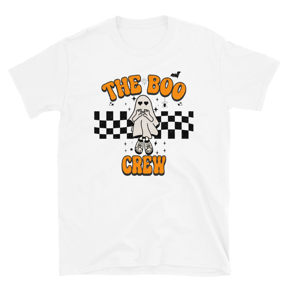 The Boo Crew, Retro Halloween. Fit Unisex Softstyle T-Shirt