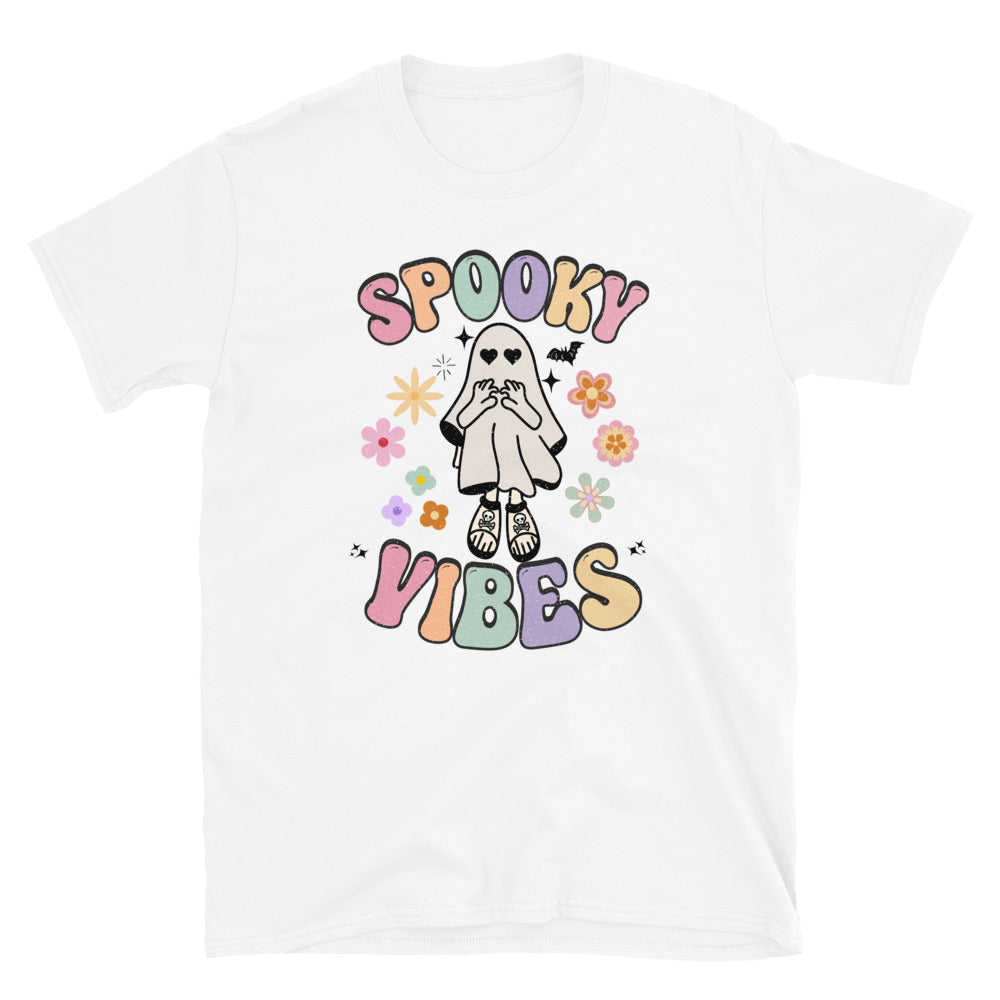 Spooky Vibes Retro, Halloween Fit Unisex Softstyle T-Shirt