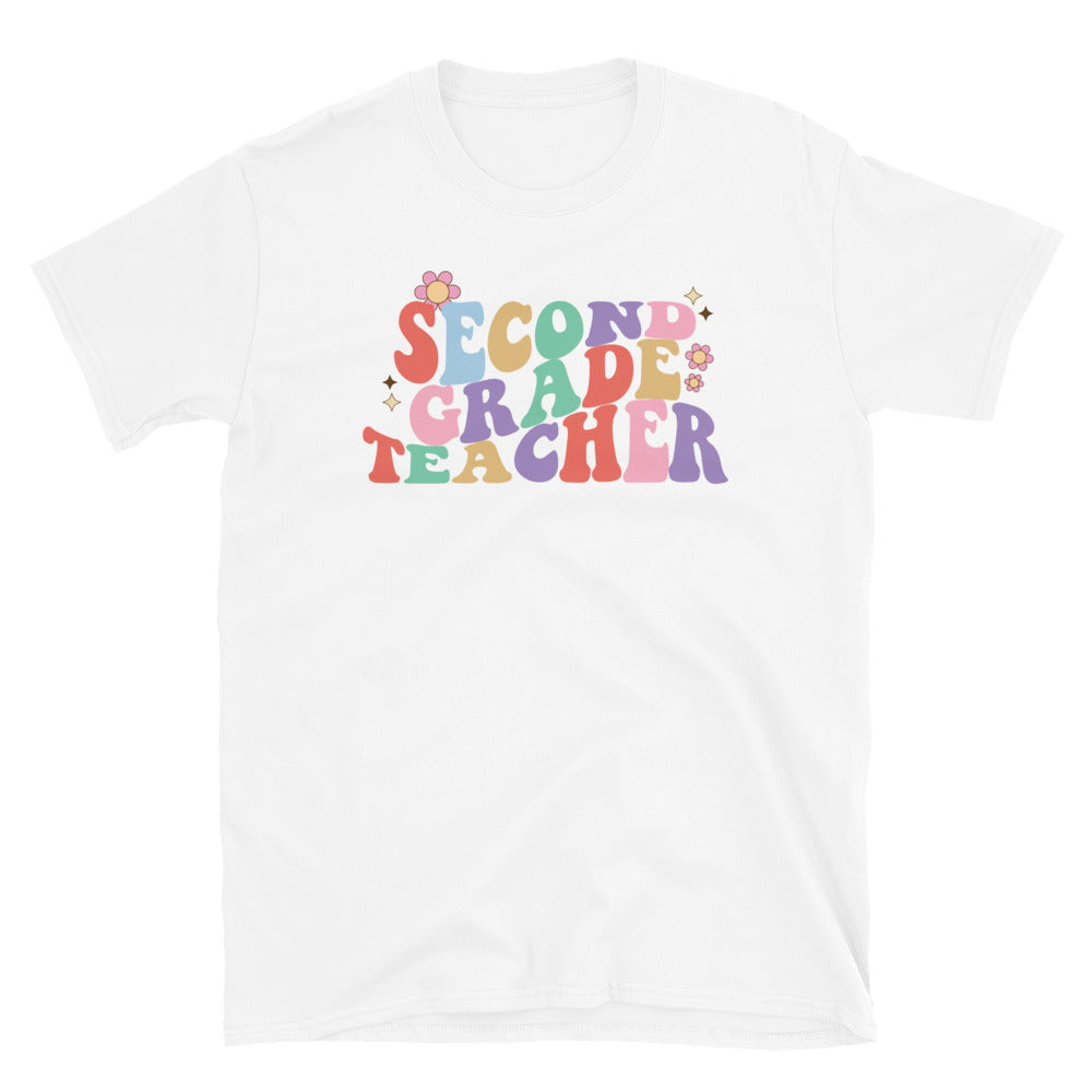 Second Grade Teacher Fit Unisex Softstyle T-Shirt