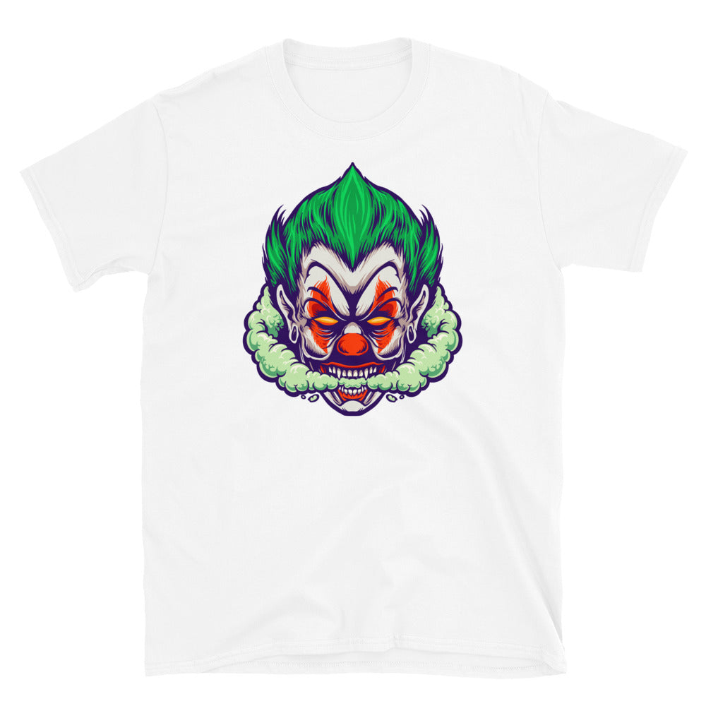 Angry Joker Smoking Joint
