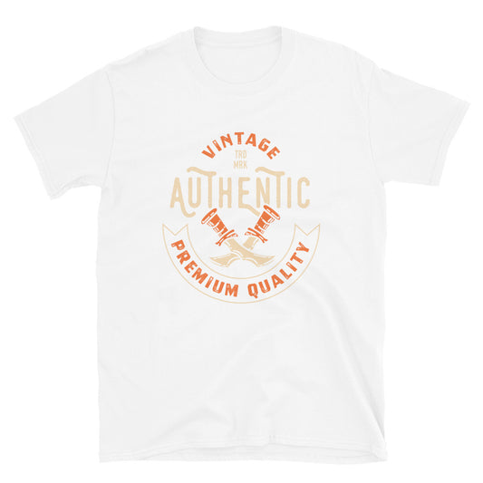 Camiseta estilo softstyle unisex de ajuste auténtico vintage