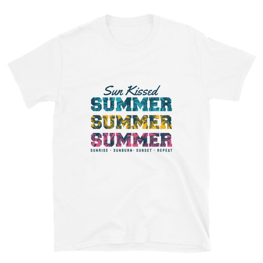 Sun Kissed Summer Fit Unisex Softstyle T-Shirt