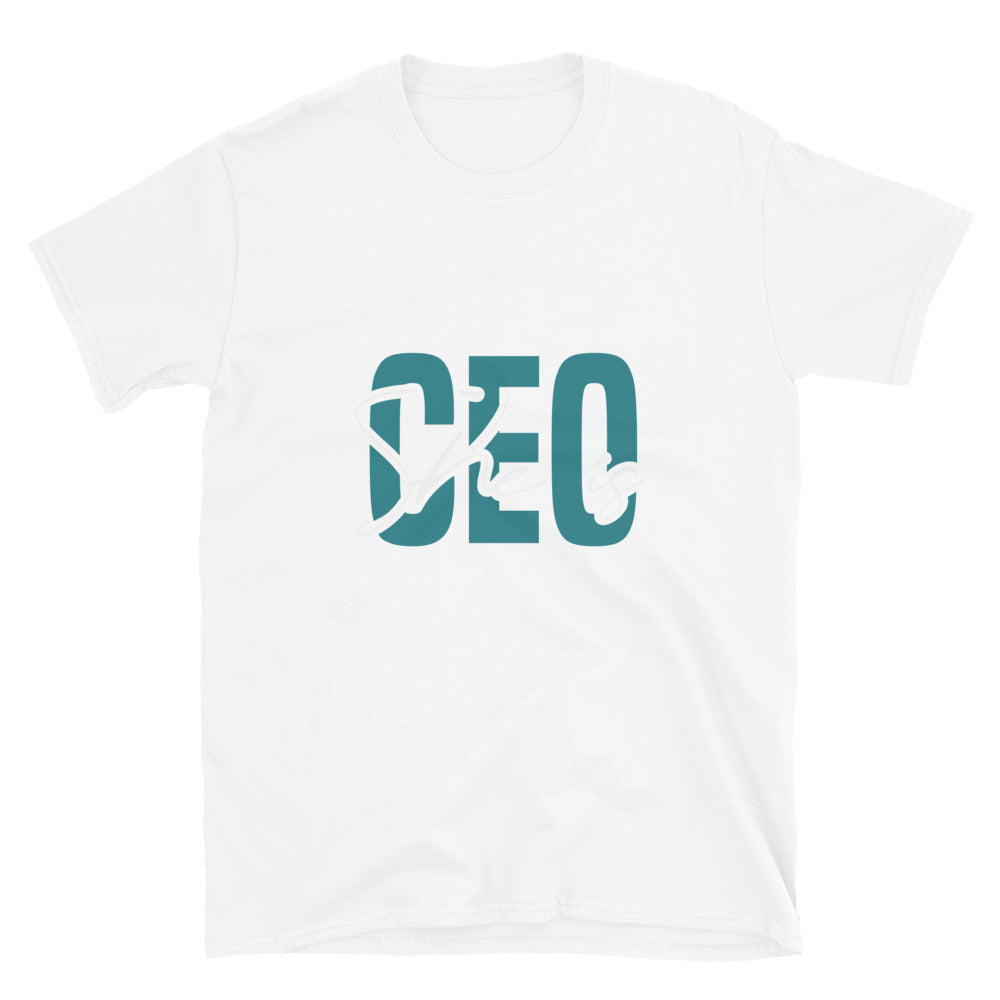 She is CEO Fit Unisex Softstyle T-Shirt