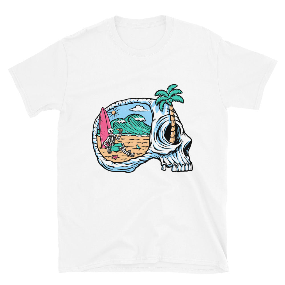 Entspannen Sie sich am Strand. Fit Unisex Softstyle T-Shirt