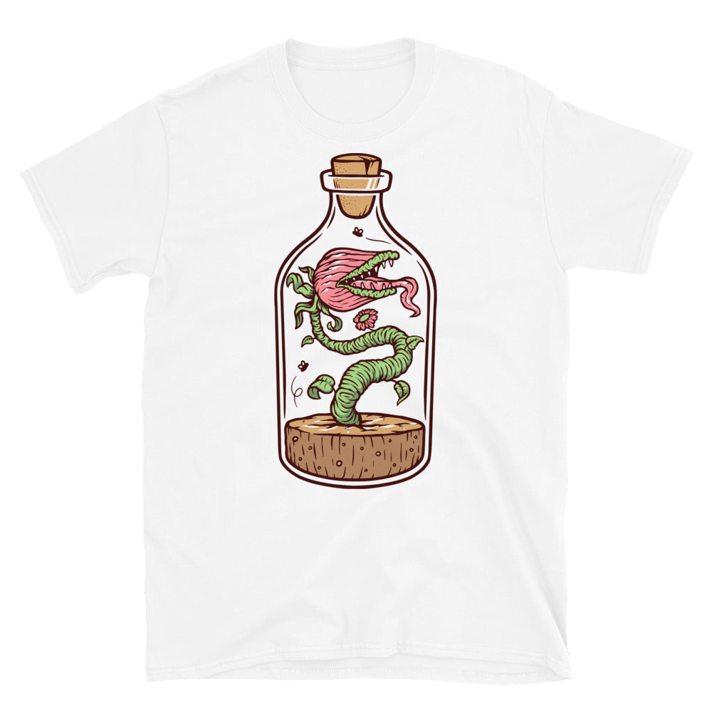 Monster plant in a bottle Fit Unisex Softstyle T-Shirt