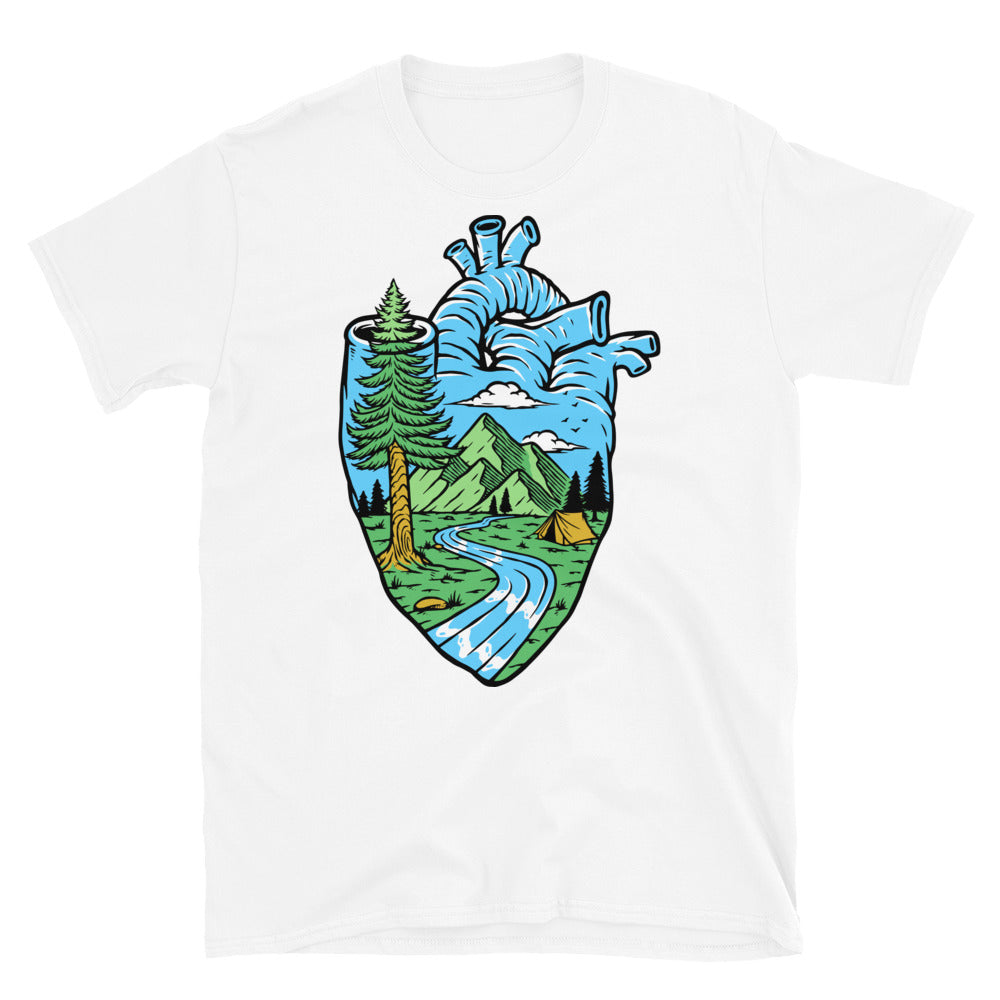 Nature in my heart Fit Unisex Softstyle T-Shirt